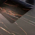 Compoziție de baie cu chiuvetă Noir Desir Gres - Orione Viadurini