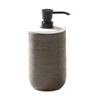 Compozitie Baie cu Dulap Teak, Oglinda si Accesorii - Carolie Viadurini