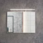 Baie suspendată din compoziție din lăcuit Mdf Fabricat în Italia - Becky Viadurini