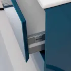 Baie suspendată din compoziție din lăcuit Mdf Fabricat în Italia - Becky Viadurini