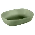 Compozitie baie verde completata cu accesorii si dulap de sol - Sylviane Viadurini