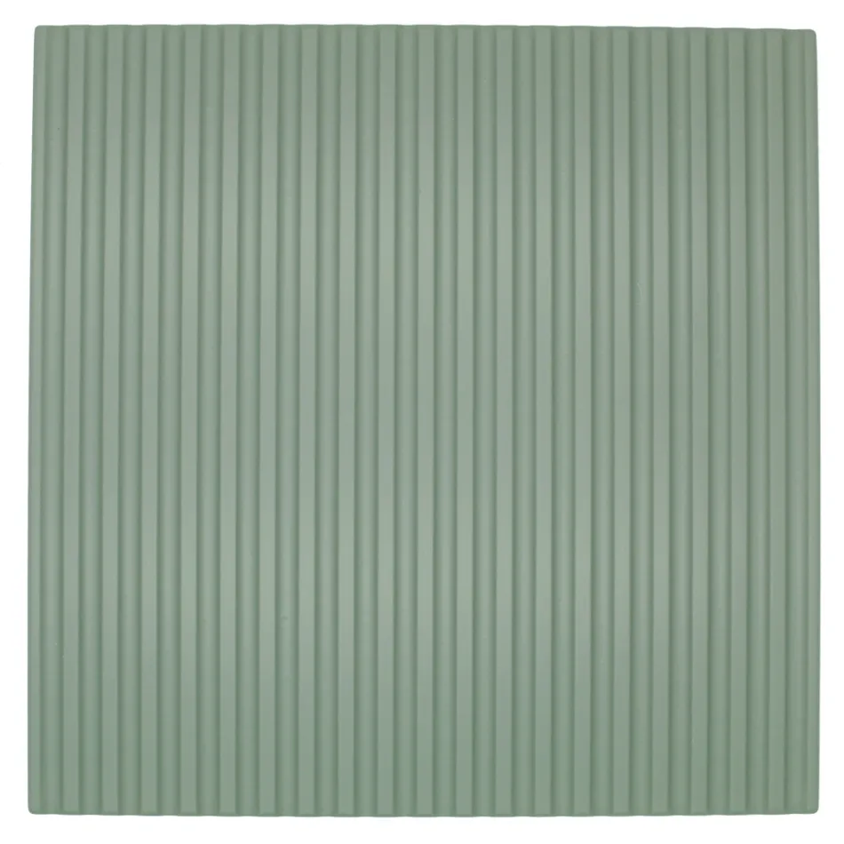 Compozitie de baie verde salvie cu lavoar din rasina Made in Italy - Artemide Viadurini