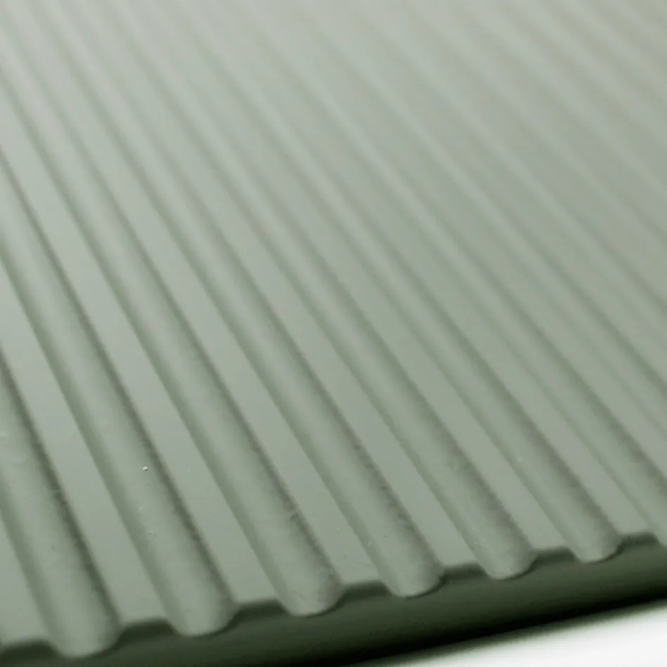 Compozitie de baie verde salvie cu lavoar din rasina Made in Italy - Artemide Viadurini