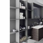 Compoziție mobilă de baie suspendată și modernă, mobilier de design - Callisi12 Viadurini