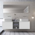 Compoziție de baie suspendată cu design modern Made in Italy - Callisi14