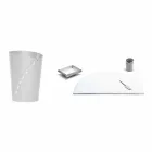 Compoziție modernă pentru birou regenerată, fabricată în Italia - Meduna Viadurini