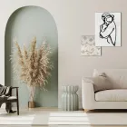 Compozitie din 2 panouri cu stilizarea unei imbratisari Made in Italy - Kyoko Viadurini