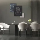 Compozitie 3 Panouri cu Stilizarea Medusei Made in Italy - Ichika Viadurini