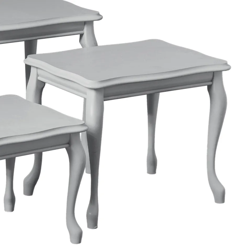 Compozitie din 3 masute de cafea de diferite dimensiuni Made in Italy - Mummu Viadurini