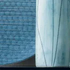 Compoziția a 4 vaze și piese centrale în porțelan pictat manual - Liberio Viadurini