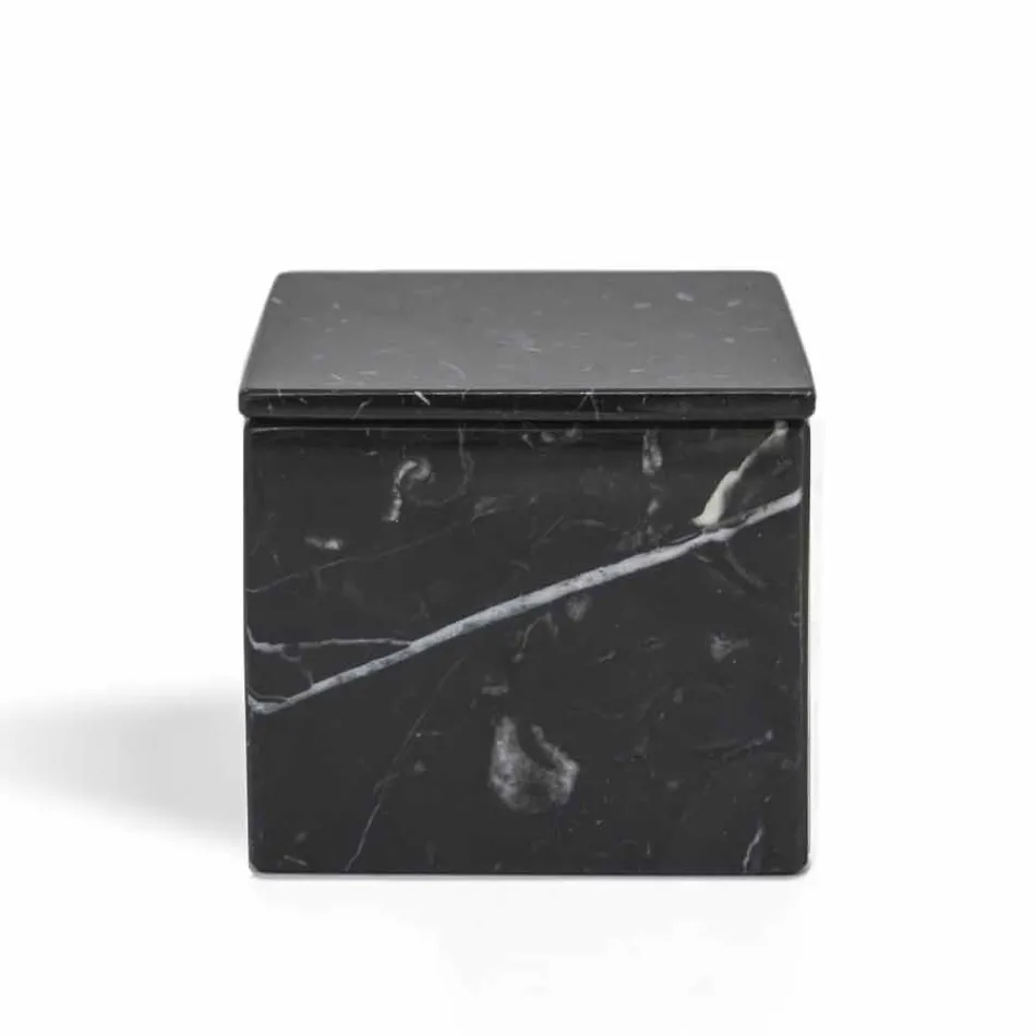 Compoziție de accesorii pentru baie de marmură Realizate în Italia, 4 bucăți - Deano Viadurini