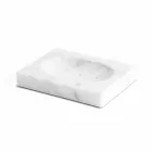 Compoziție de accesorii pentru baie de marmură Realizate în Italia, 4 bucăți - Deano Viadurini