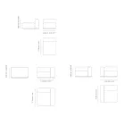 Compozitie canapea de exterior Made in Italy - Bahias Viadurini