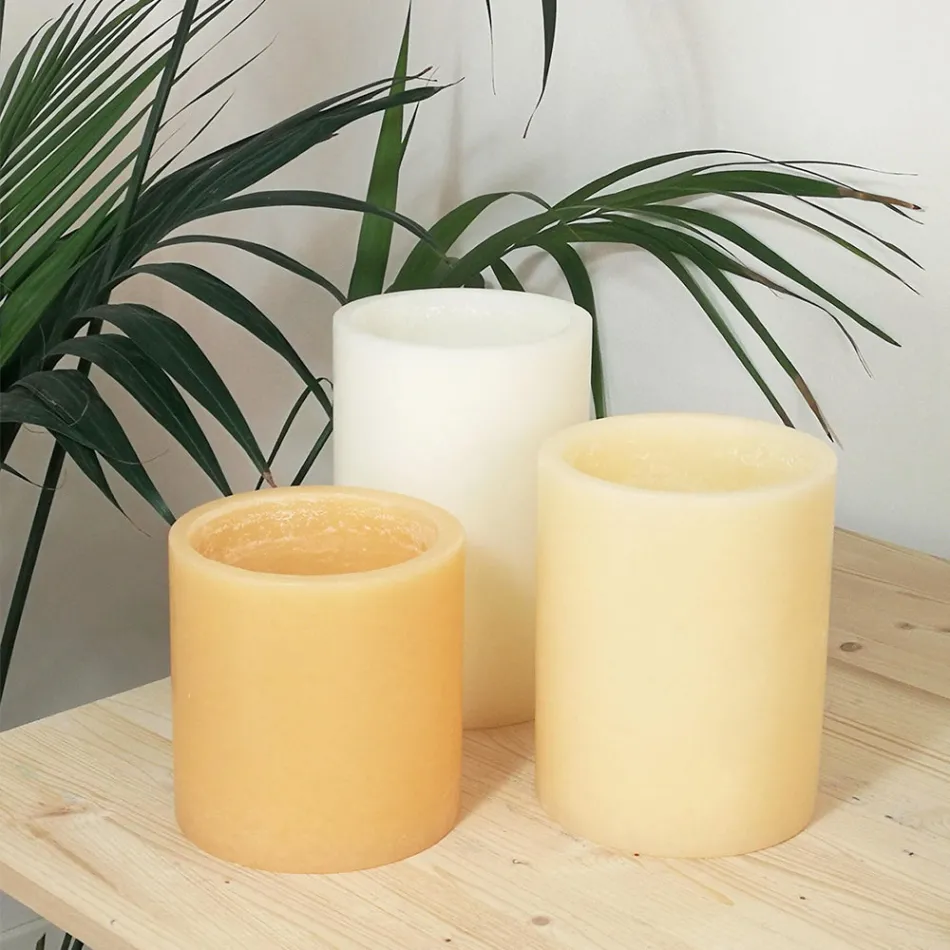 Compozitie Lampioane Parfumate cu Tealight Made in Italia 3 Piese - Terna Viadurini