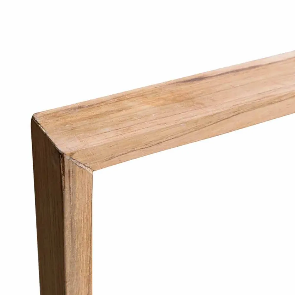 Compoziția mobilierului de baie în tec solid de design modern - Azina Viadurini