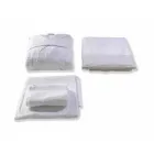 Compoziția mobilierului de baie în tec solid de design modern - Azina Viadurini