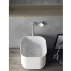 Compoziția mobilierului modern pentru baie, design suspendat Fabricat în Italia - Callisi6 Viadurini