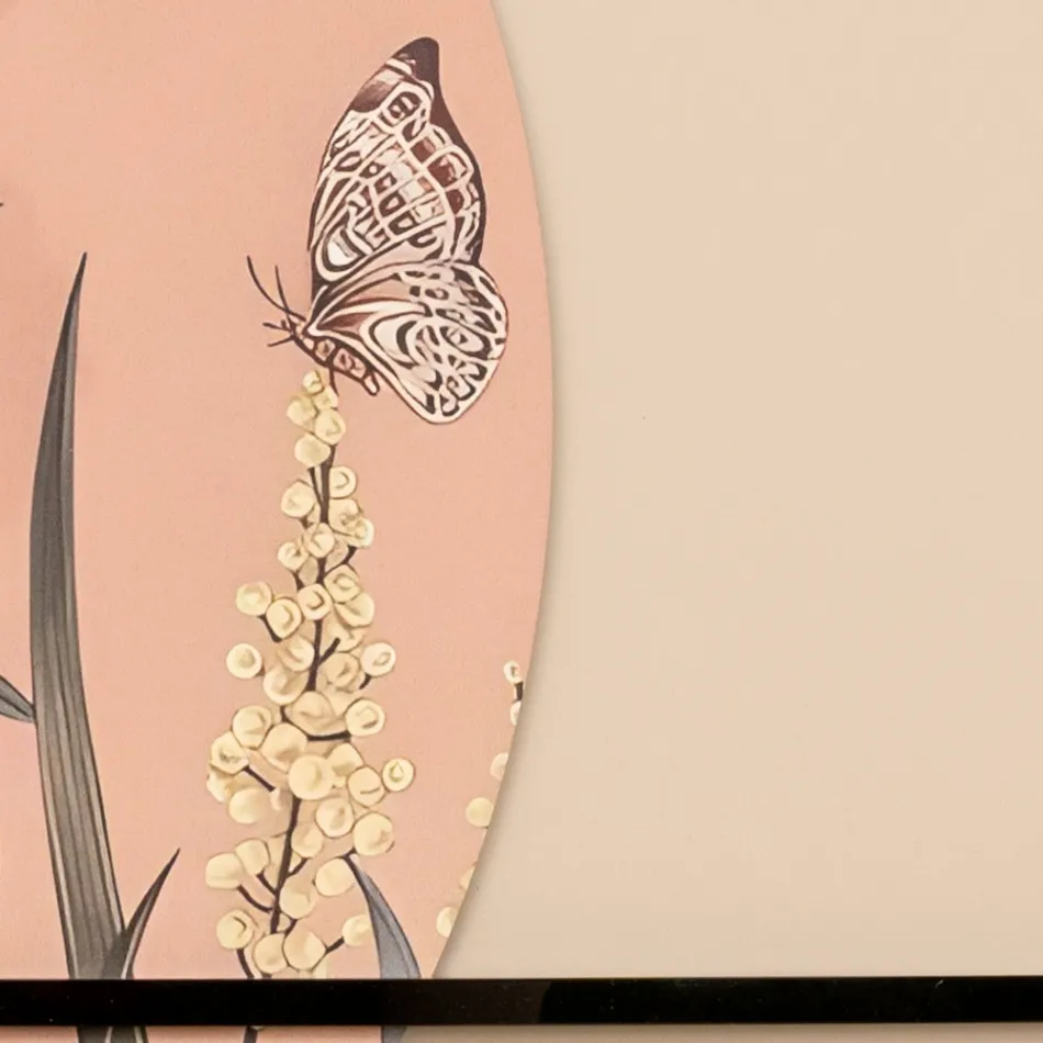 Compozitie Panouri din Lemn cu Print Tropical Made in Italy - Haiti Viadurini