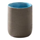 Compoziție dulap de baie autoportant, inclusiv accesorii albastre - Carolie Viadurini