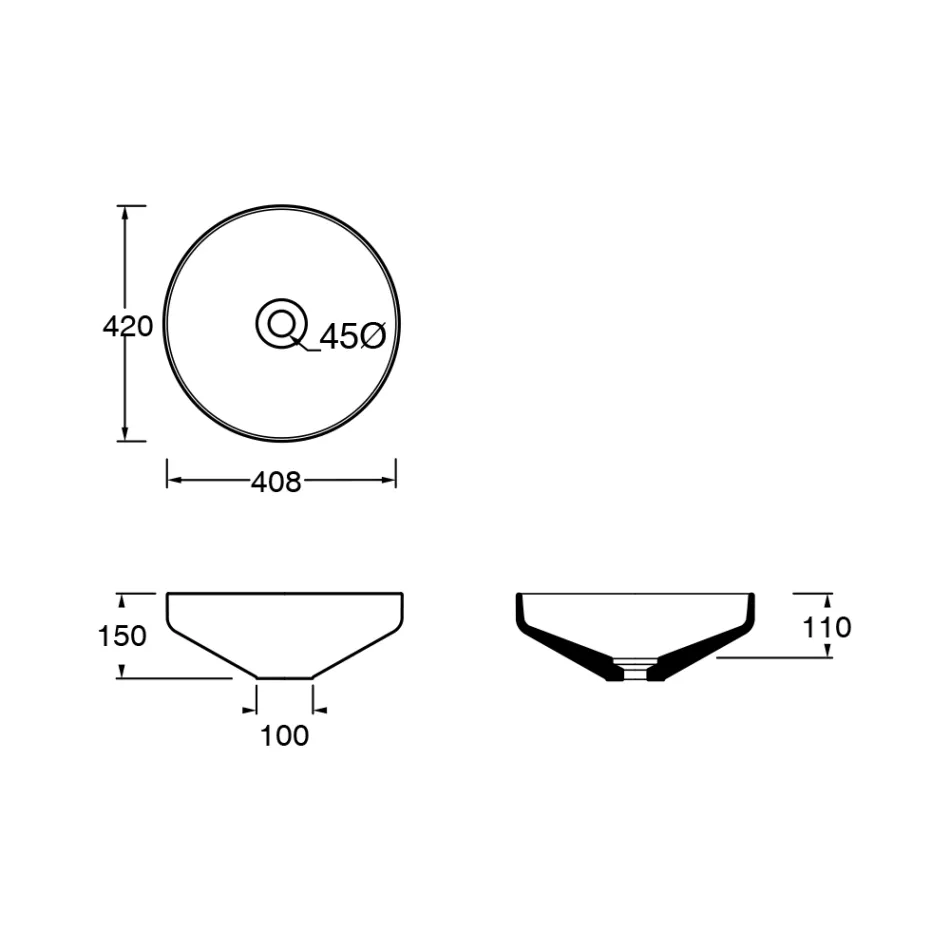 Compozitie dulap de baie cu lavoar, baza si oglinda Made in Italy - Hoscar Viadurini
