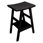 Compoziție dulap de baie neagră completă cu oglindă și accesorii - Maryse Viadurini