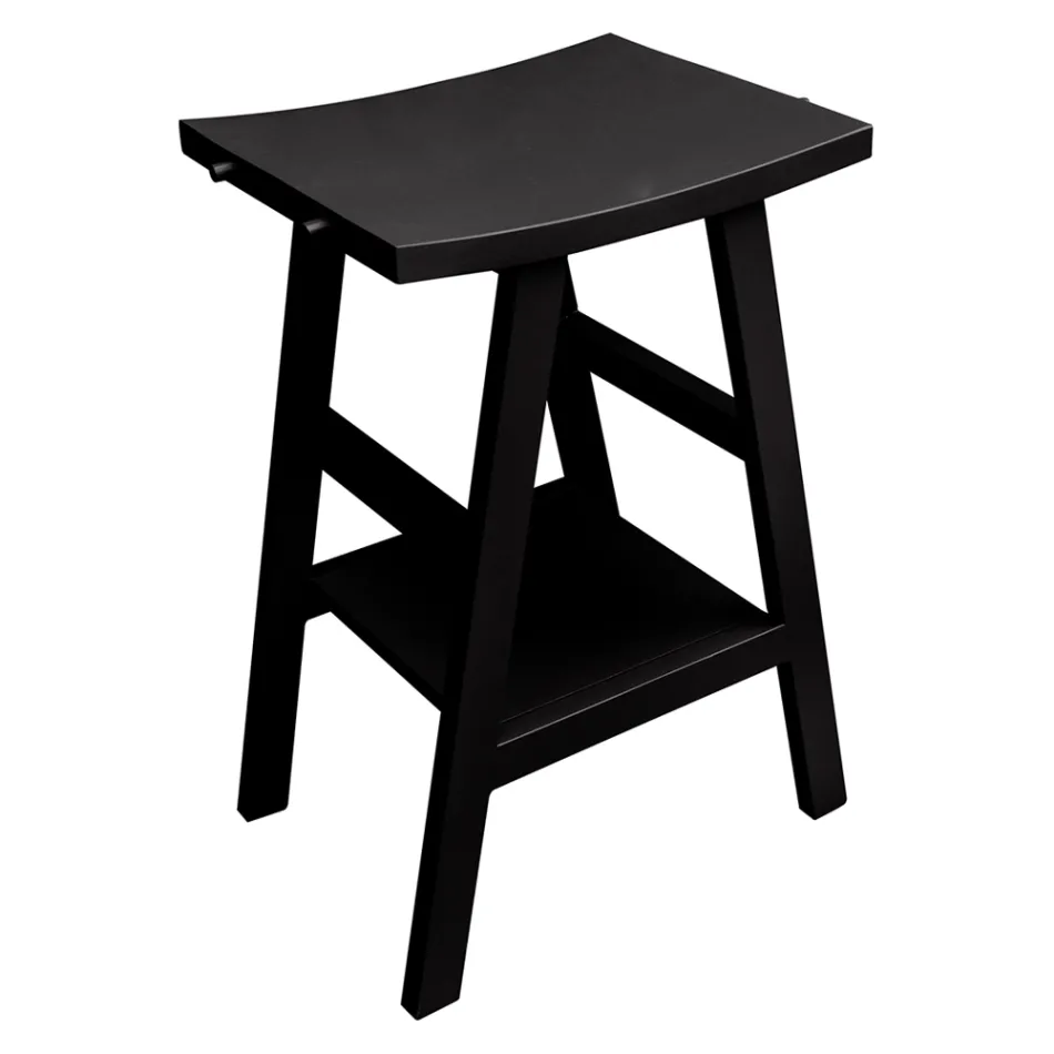 Compoziție dulap de baie neagră completă cu oglindă și accesorii - Maryse Viadurini