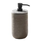 Compozitie Mobila Baie cu Chiuveta din Lut si Accesorii - Carolie Viadurini