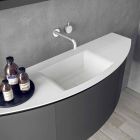 Compoziție mobilier de baie suspendat cu design modern - Callisi3 Viadurini