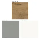 Compozitie mobilier living si suport TV din MDF Made in Italy - Hedda Viadurini