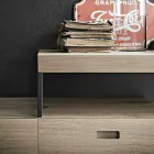 Compoziție modernă de baie a mobilierului de design de sol Made in Italy - Farart6 Viadurini