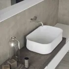 Compoziție modernă și suspendată a mobilierului de baie de design - Callisi2 Viadurini