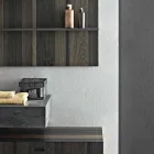 Compoziție pentru baie suspendată și design modern Made in Italy - Farart9 Viadurini