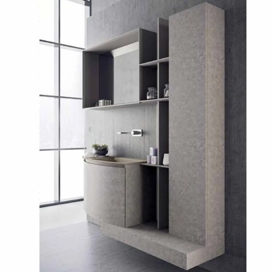 Compoziție de baie, suspensie de design modern italian - Callisi10 Viadurini