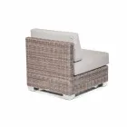 Compoziție scaune în aer liber cu structura țesute manual Rita Viadurini