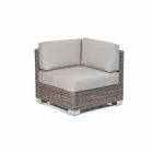 Compoziție scaune în aer liber cu structura țesute manual Rita Viadurini