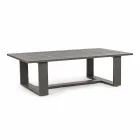 Compoziție cameră de zi în aer liber din aluminiu cu perne din țesătură - Yoshi Viadurini