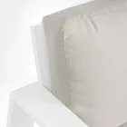 Compoziție cameră de zi în aer liber din aluminiu cu perne din țesătură - Yoshi Viadurini