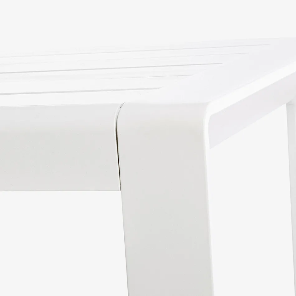 Compozitie sufragerie in aer liber din aluminiu si stofa, Homemotion - Francine Viadurini