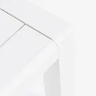 Compozitie sufragerie in aer liber din aluminiu si stofa, Homemotion - Francine Viadurini