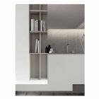 Compoziție mobilier de baie suspendat cu design modern Made in Italy - Callisi15 Viadurini