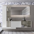 Compoziție mobilier de baie suspendat cu design modern Made in Italy - Callisi15