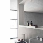 Compoziție de proiectare suspendată, mobilier de baie cu design modern - Callisi5 Viadurini