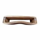 Compoziția suspendată a mobilierului de baie din lemn de tec modern - Kristi Viadurini