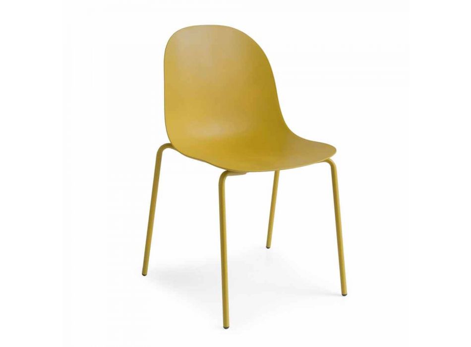 Connubia Academia CALLIGARIS de proiectare scaun de polipropilenă, 2 bucăți Viadurini