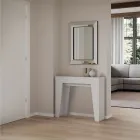 Consolă extensibilă la 181 cm în Melamină Essence Made in Italy - Castello Viadurini