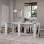 Consola extensibila la 211 cm in melaminata in esenta Made in Italy - Incantesimo Viadurini