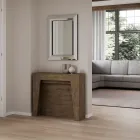 Consola extensibila la 211 cm in melaminata in esenta Made in Italy - Incantesimo Viadurini