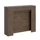 Consola extensibila pana la 211 cm in panouri melaminate Made in Italy - Principessa Viadurini