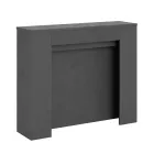 Consola extensibila pana la 211 cm in panouri melaminate Made in Italy - Principessa Viadurini