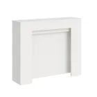 Consola extensibila pana la 211 cm in panouri melaminate Made in Italy - Principessa Viadurini